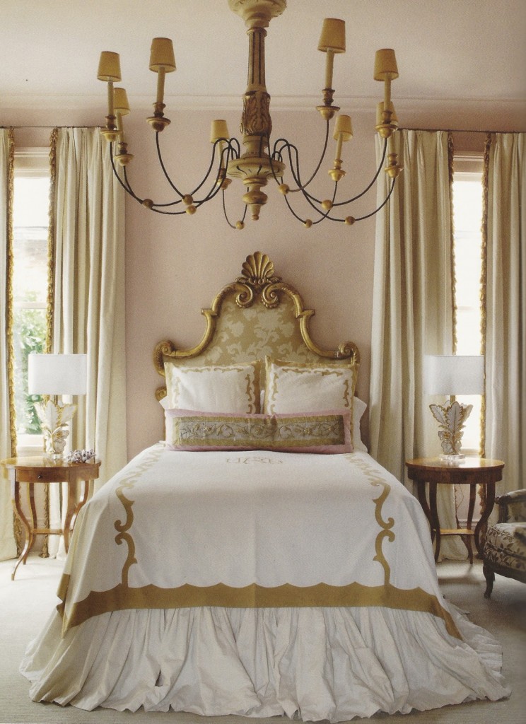 Big Easy Style - Bryan Batt-gold bedroom