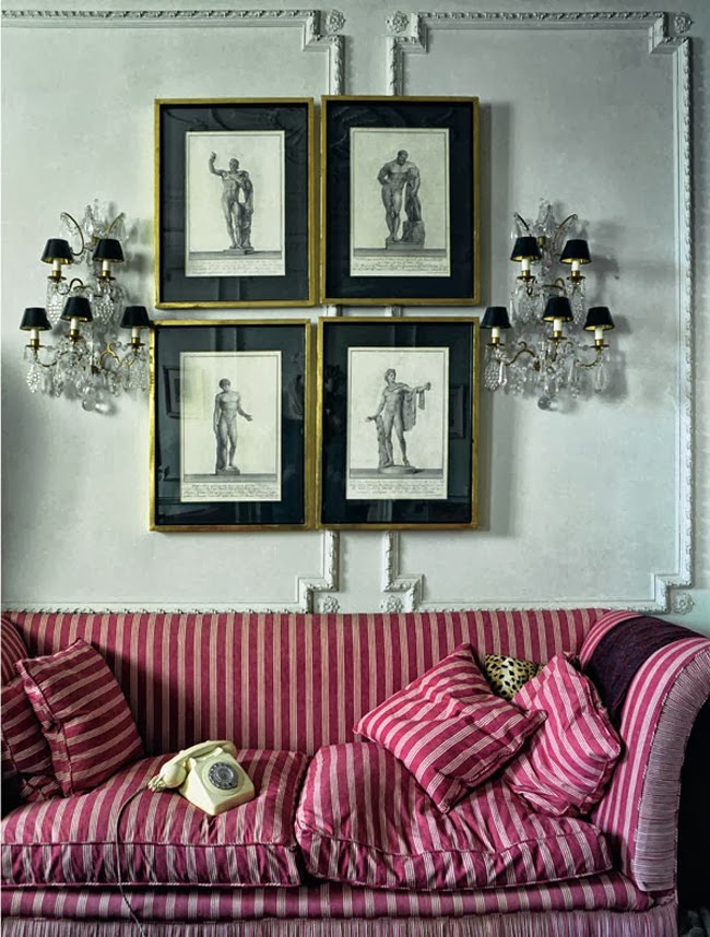 Manolo Blahnik's living space