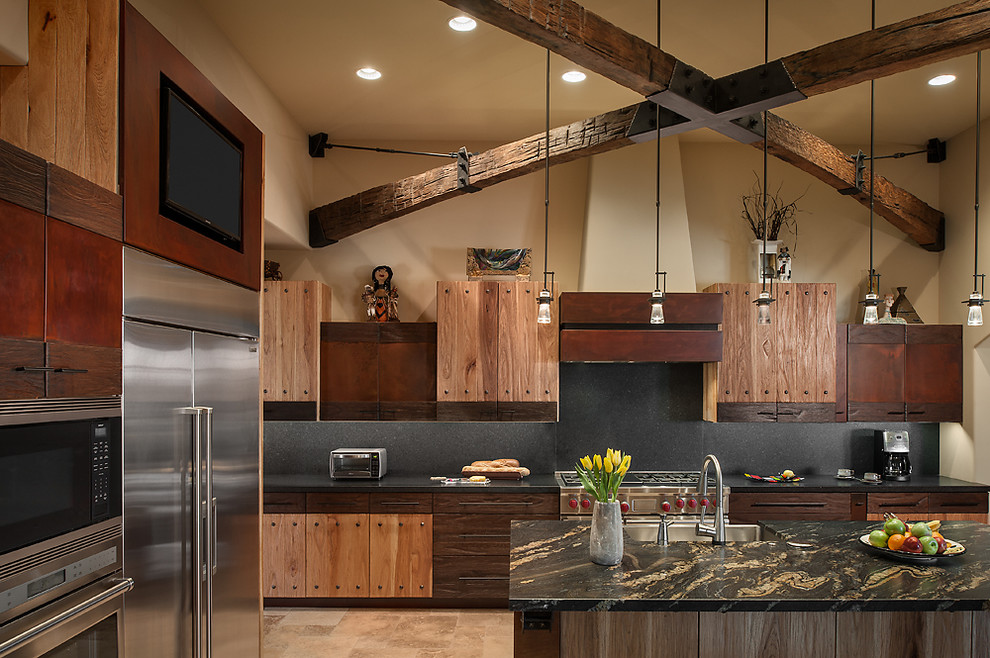 Rustic Luxury Kitchen - Interiors By Color