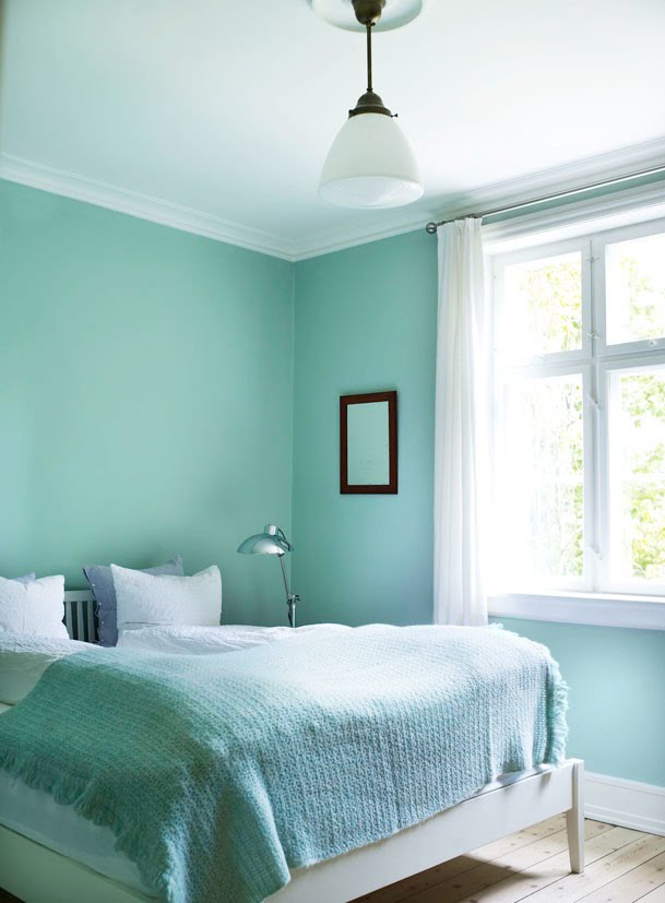 bedroom mint scandinavian seafoam paint bedrooms walls colour kitchen