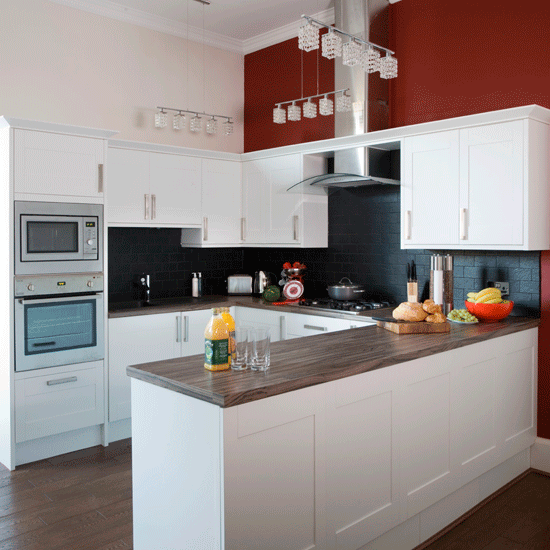 Red Walls in the Kitchen · Interiors By Color