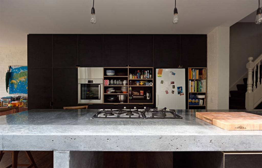 A Long Kitchen Island interior 2