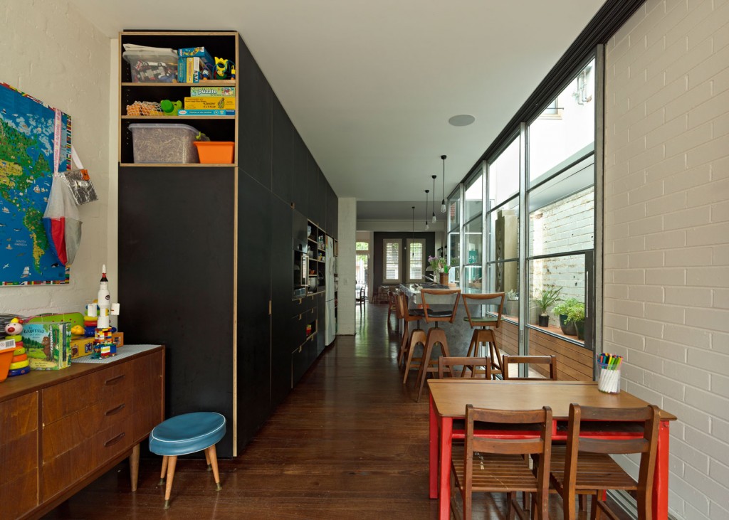 A Long Kitchen Island interior 3