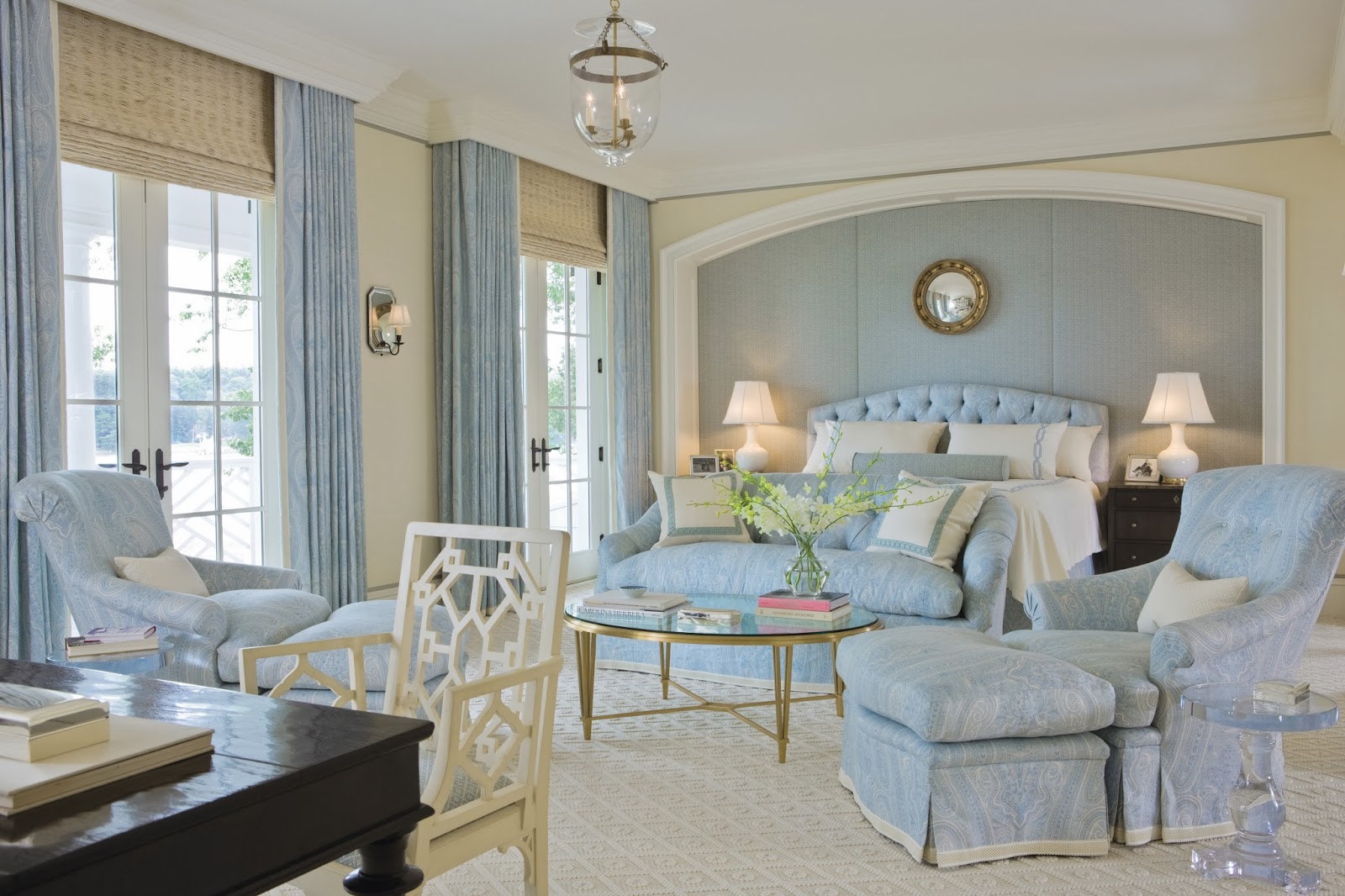Classic Light Blue Bedroom Design - Interiors By Color
