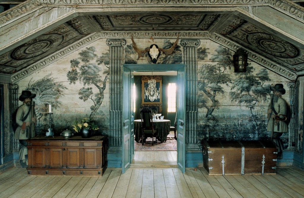 Mural at Sandemar Manor in Sweden