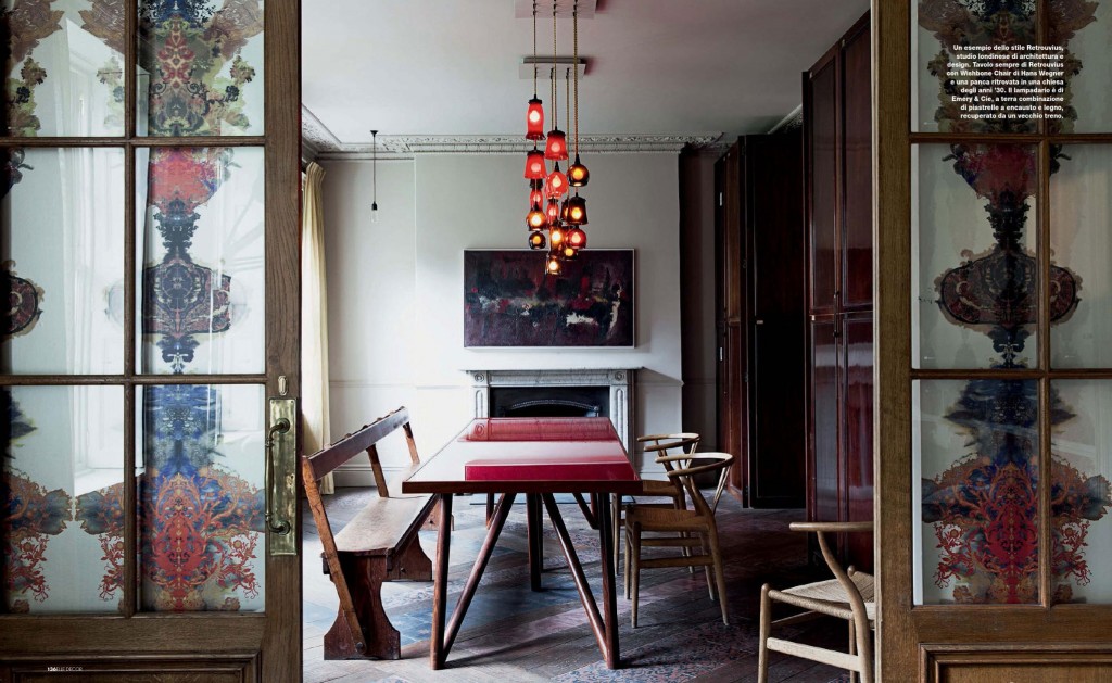 eclectic-red-dining-room