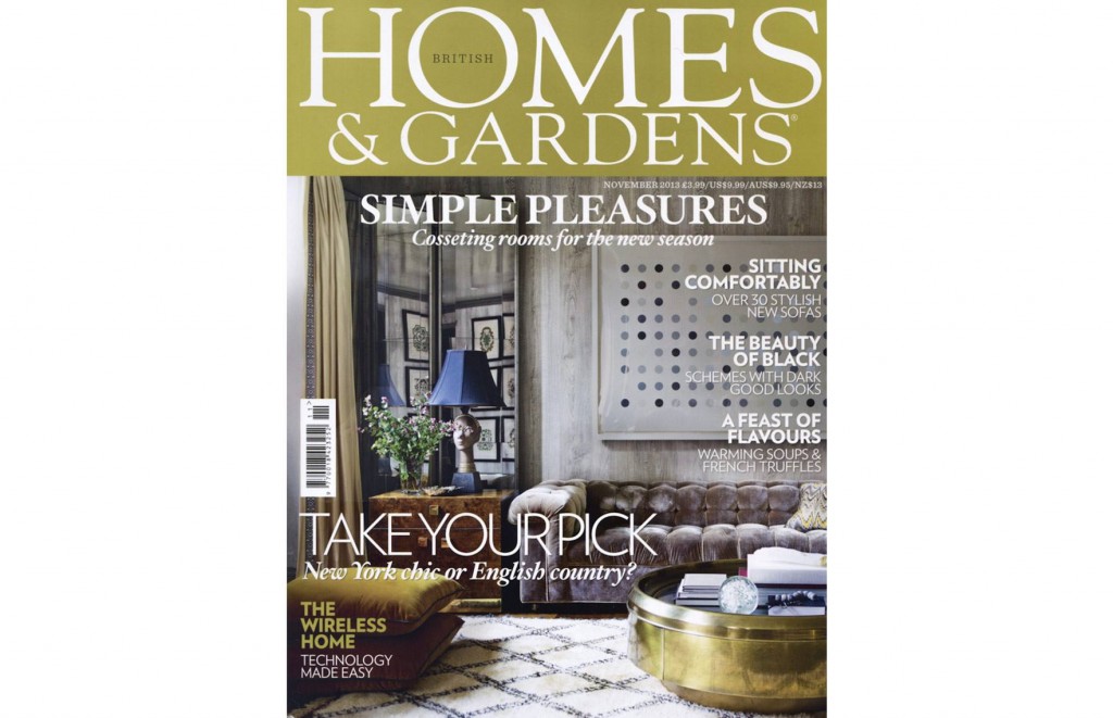 Pleasing Contradictions - British Homes & Gardens, November 2013