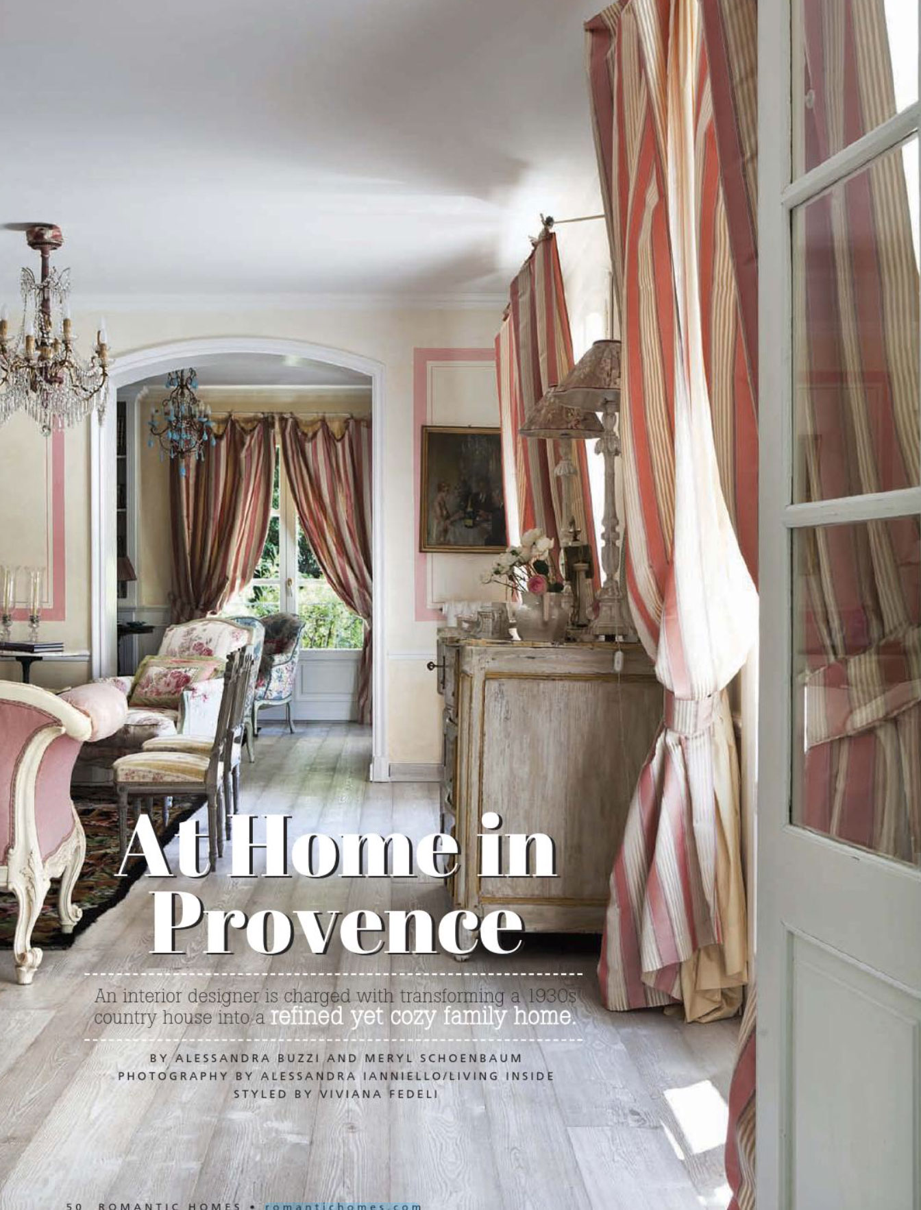 At Home in Provence - Interiors Color