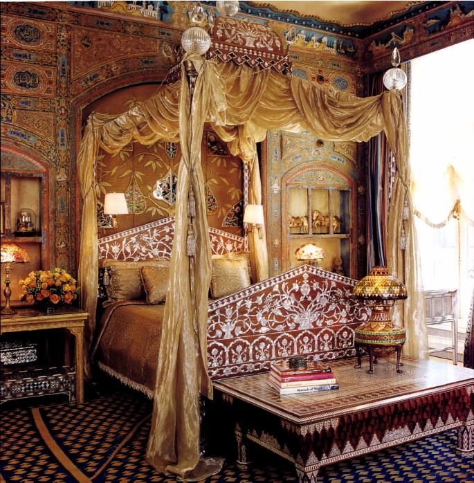 Ann Getty's Turkish Bedroom