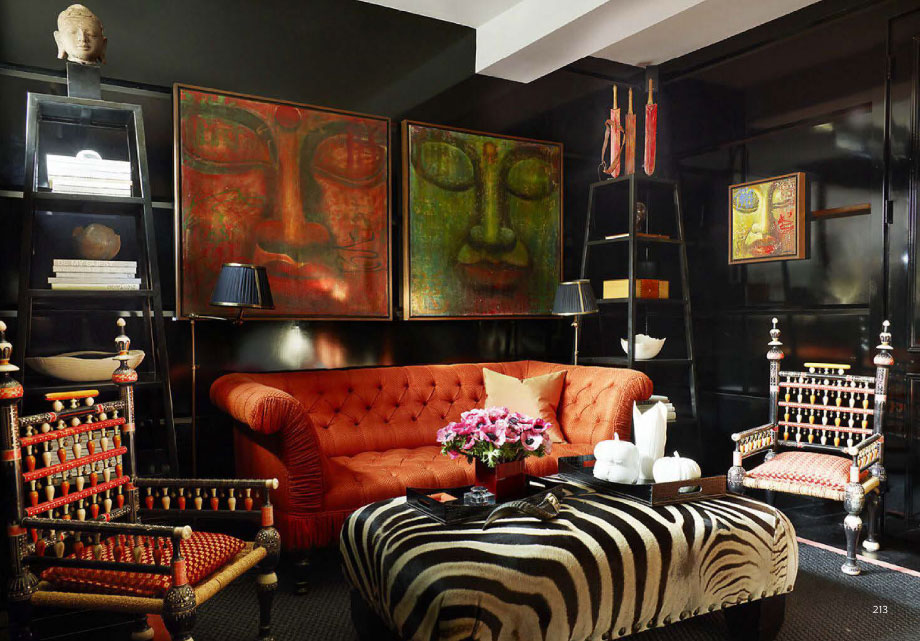 black-orange-zaebra-sitting-room