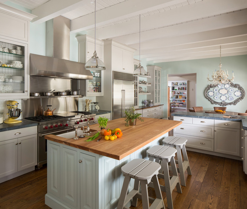 California Ranch Style Kitchen - Interiors By Color