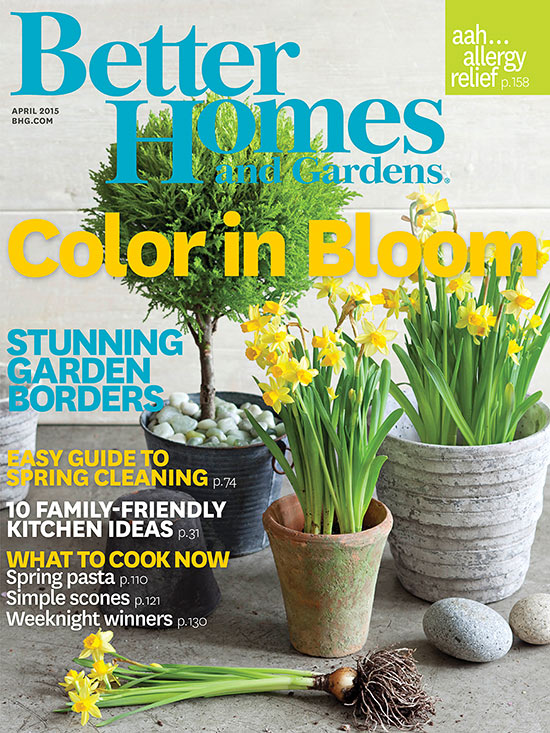 Better Homes and Gardens April 2014 Cover