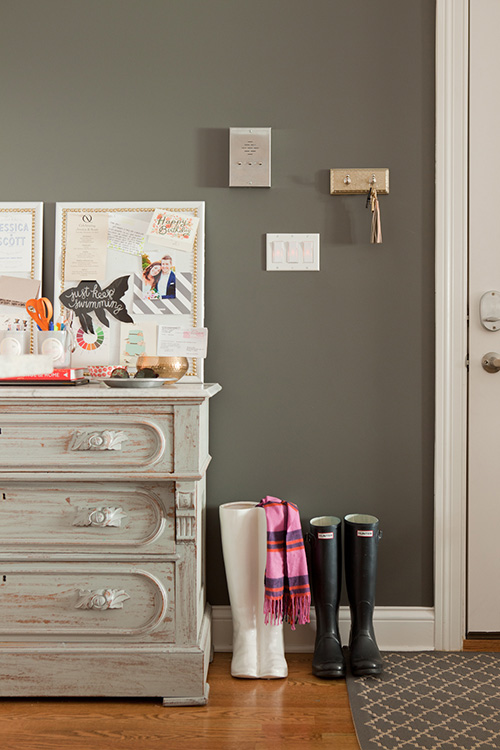 Gray And White Entryway Interiors By Color