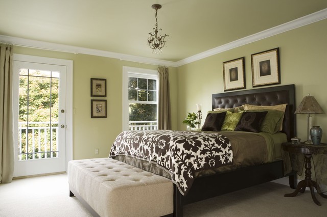 SW 6415 Hearts Of Palm by Sherwin-Williams walls bedroom