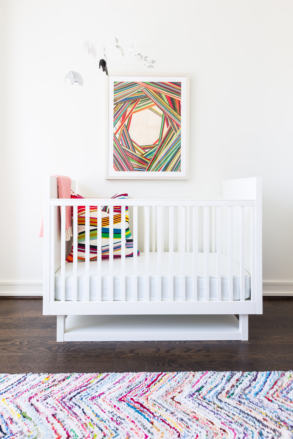 colorful nursery and art