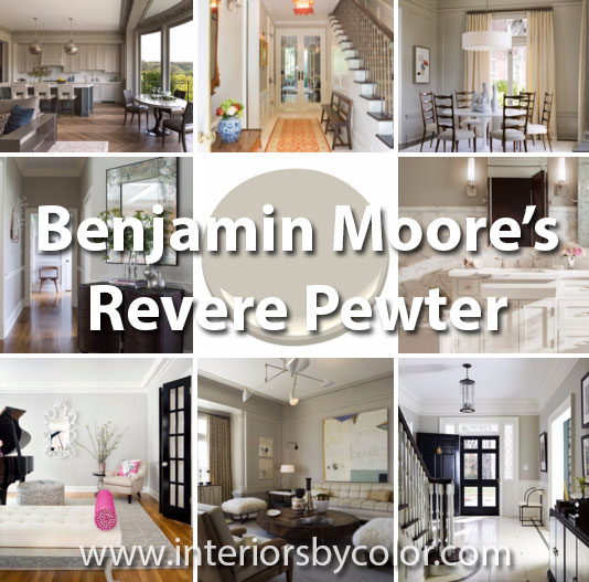 12 Rooms Painted In Benjamin Moore Revere Pewter Interiors By Color,How To Arrange Artificial Flowers In A Mason Jar