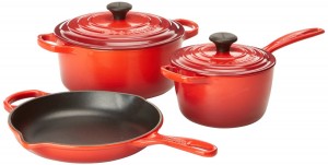 Le Creuset cookware setr