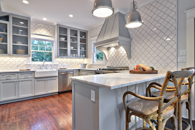 12 beautiful gray kitchen cabinets interiors by color