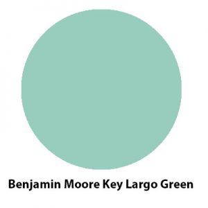 Benjamin Moore Key Largo Green