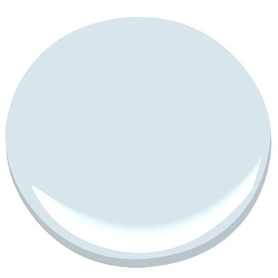 Benjamin Moore's Sweet Bluette paint swatch