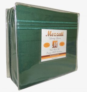 Mezzati Luxury Bed Sheets Set in green