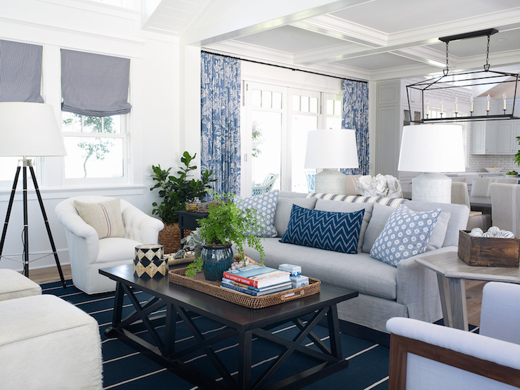 Pratt and Lambert Designer White walls. Via coastal living