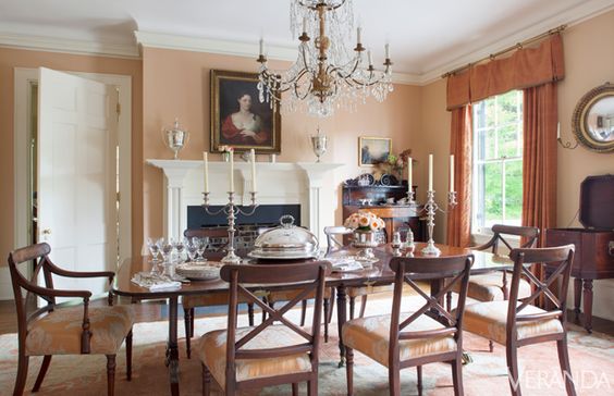 Historic Virgina home restored by Allan Greenberg with interiors designed by Amelia Handegan.