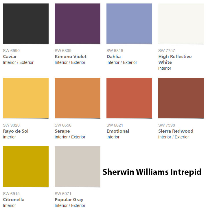 Sherwin Williams Intrepid