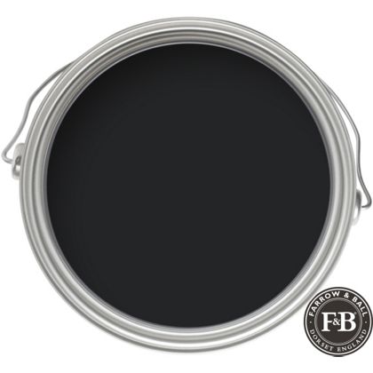 Farrow and Ball Pitch Black 256 