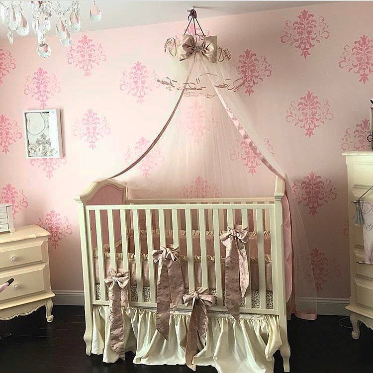 Vintage Nursery pink interior design ideas