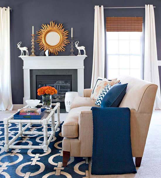 Benjamin Moore Stunning living room walls