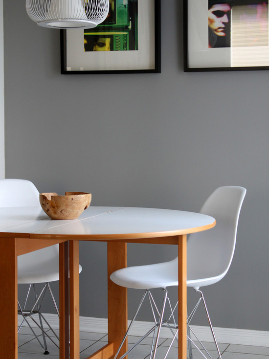 Wall color: Benjamin Moore's Storm