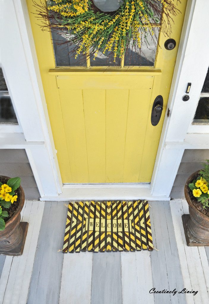 yellow door