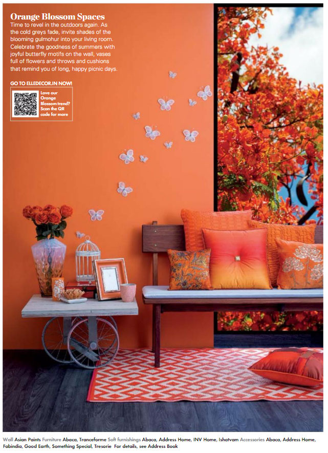 orange interior design ideas