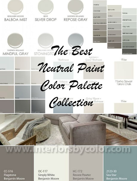 Best Neutral Paint Color Palettes for Your Entire House