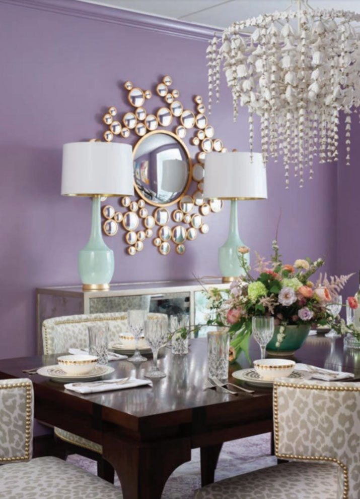 Benjamin Moore Amorous Dining Room