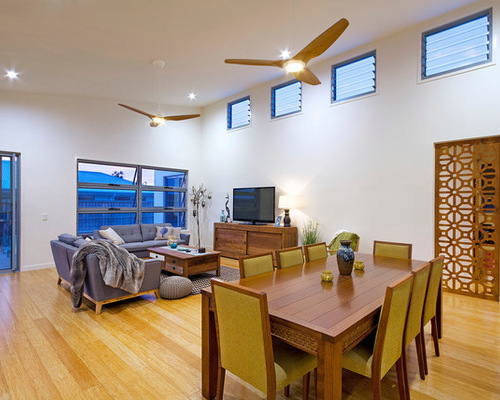 Modern and masculine dining room