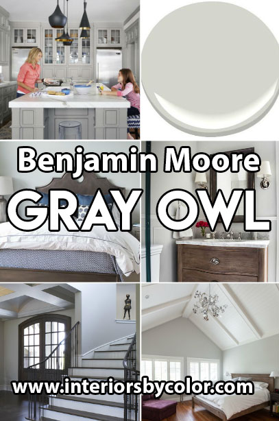 Benjamin Moore Gray Owl Paint Color Ideas