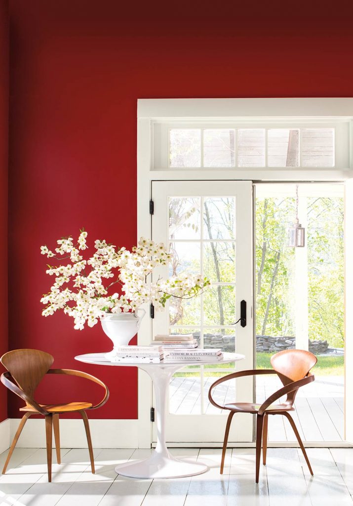 Benjamin Moore’s Color of the Year 2018 - Caliente AF-290