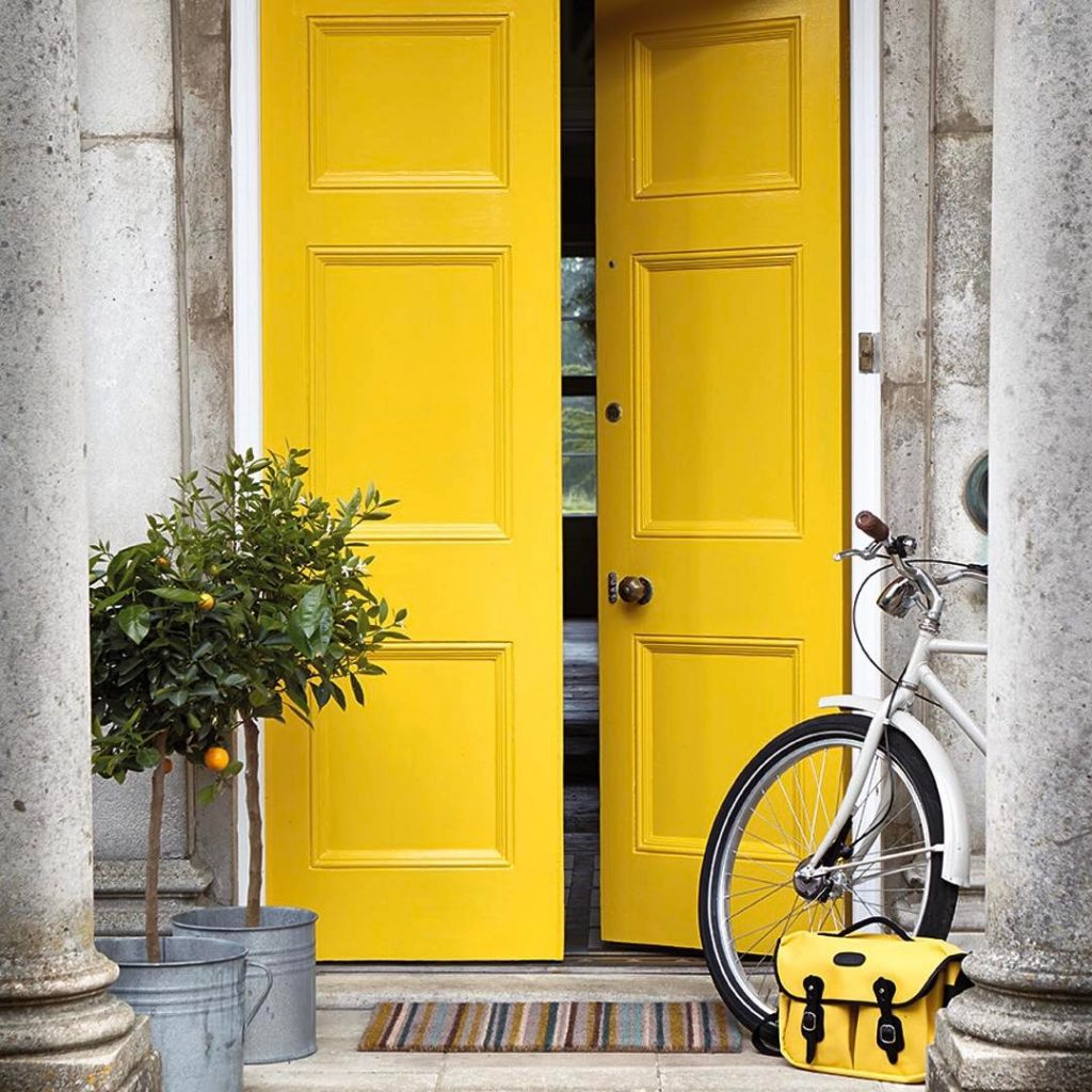 Little Greene Mister David paint door entrance