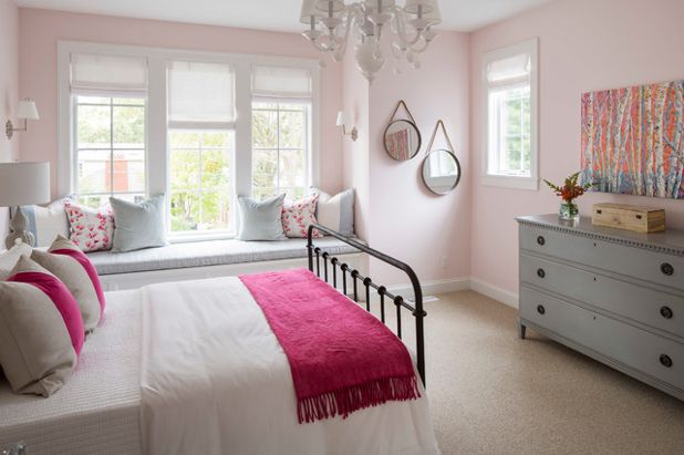 Benjamin Moore Pink Bliss Paint Color Schemes Bedroom