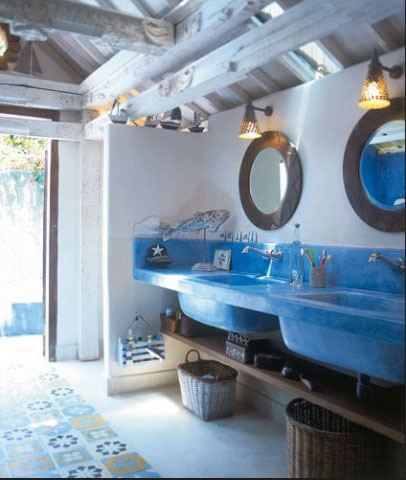 cobalt-blue-concrete-basins-bathroom