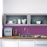 Grey with Purple Tiles