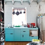 blue cabinets ikea