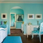 Intense Turquoise Bedroom