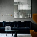 Black Velvet Couch