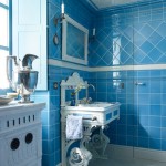 French Blue Bathroom