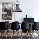 Black Eames Chairs