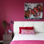 Hot Pink in The Bedroom