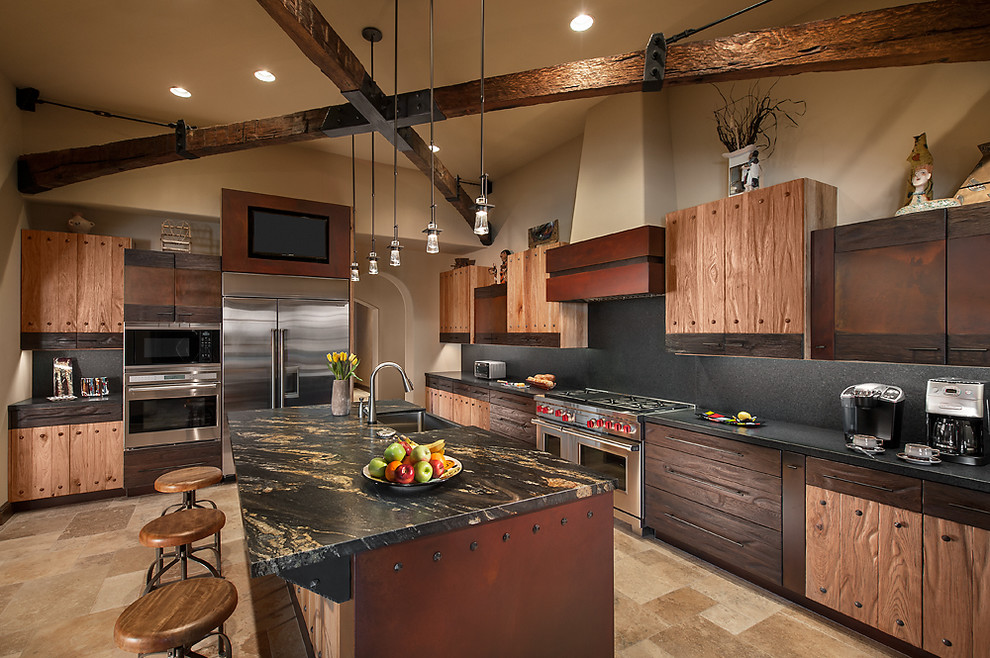 luxury rustic kitchen design